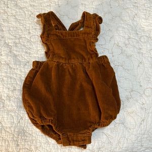 Old navy Courduroy romper - burnt orange